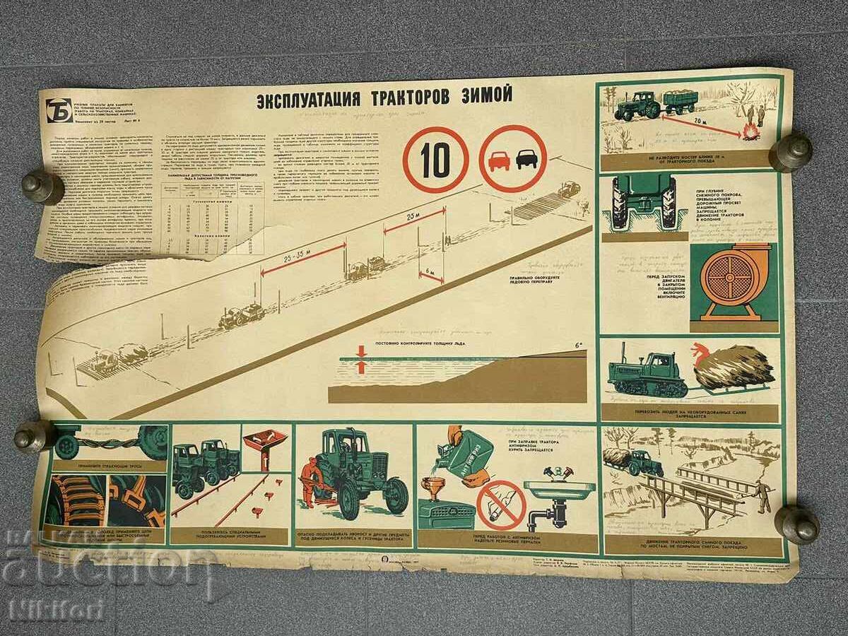 7 pcs. Russian Posters Poster Poster Gas mask - 5