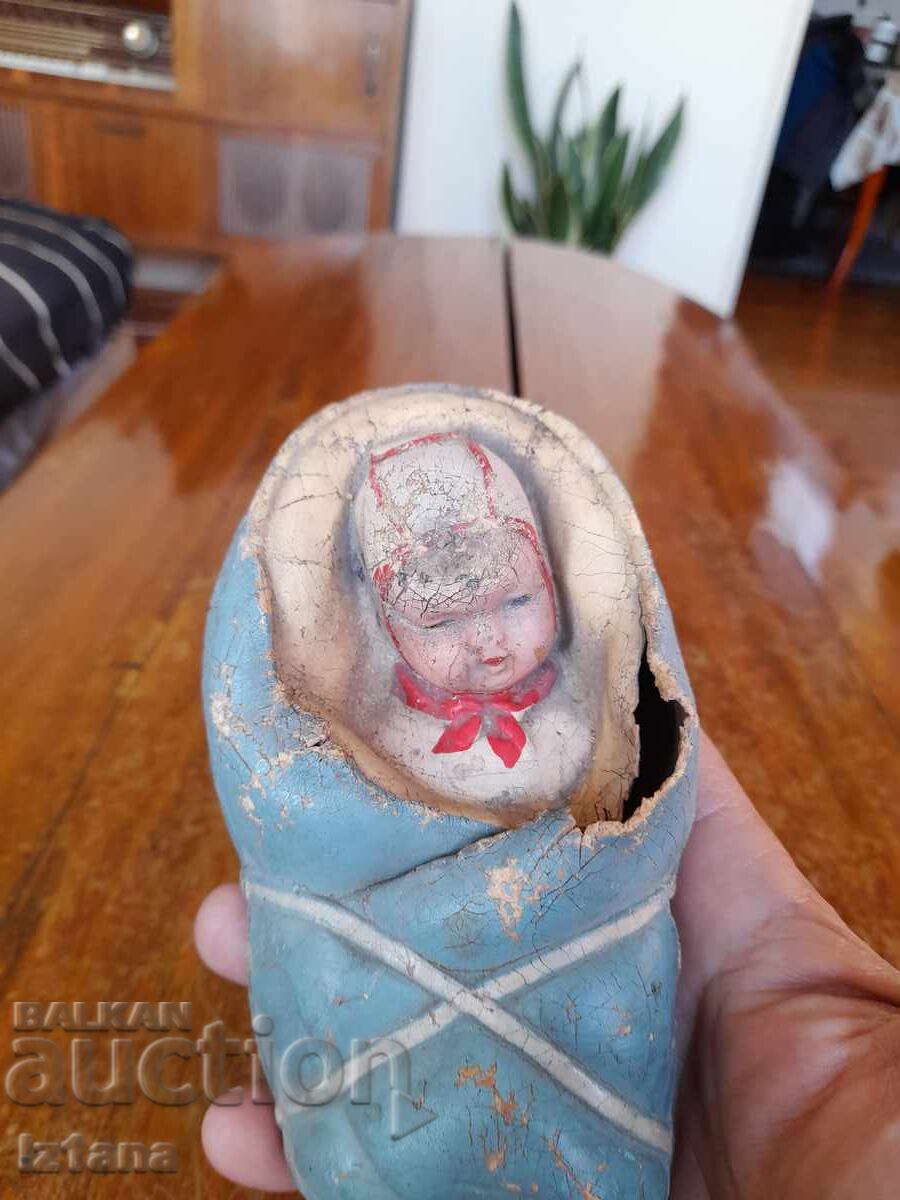 Auction Old baby doll Auction Old baby doll