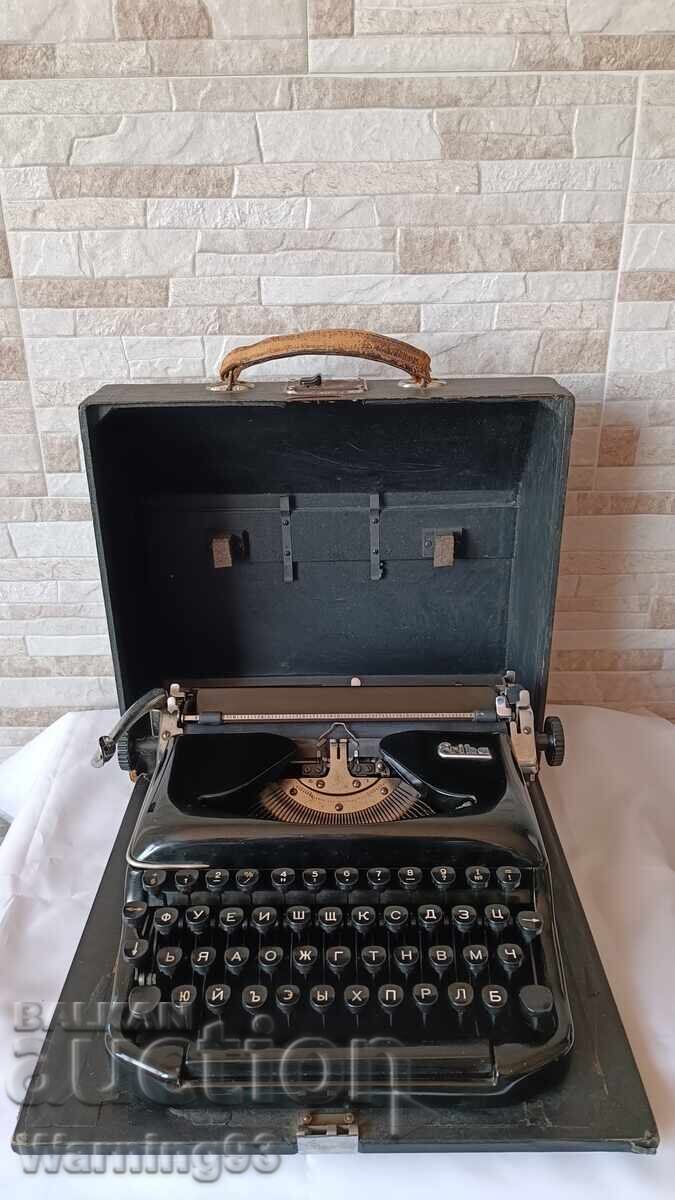 Old typewriter Erika 11 - Made in Germany - 1955 with price 180.00 BGN | € 92.03 Old typewriter Erika 11 - Made in Germany - 1955 with price 180.00 BGN | € 92.03