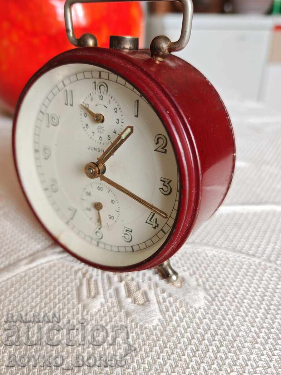 Auction Page Table Clock Alarm Clock Junghans Junghans Auction Page Table Clock Alarm Clock Junghans Junghans