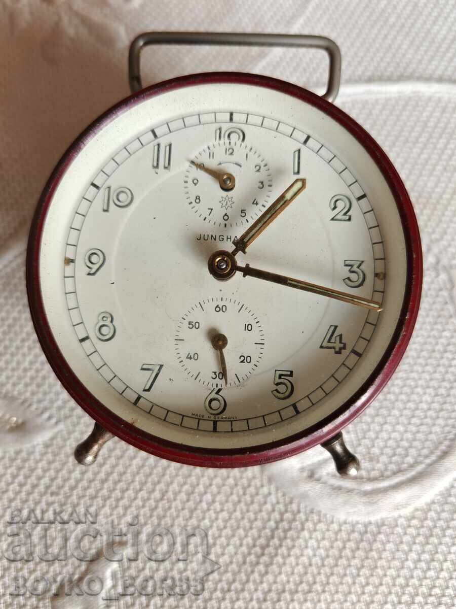 Page Table Clock Alarm Clock Junghans Junghans Page Table Clock Alarm Clock Junghans Junghans