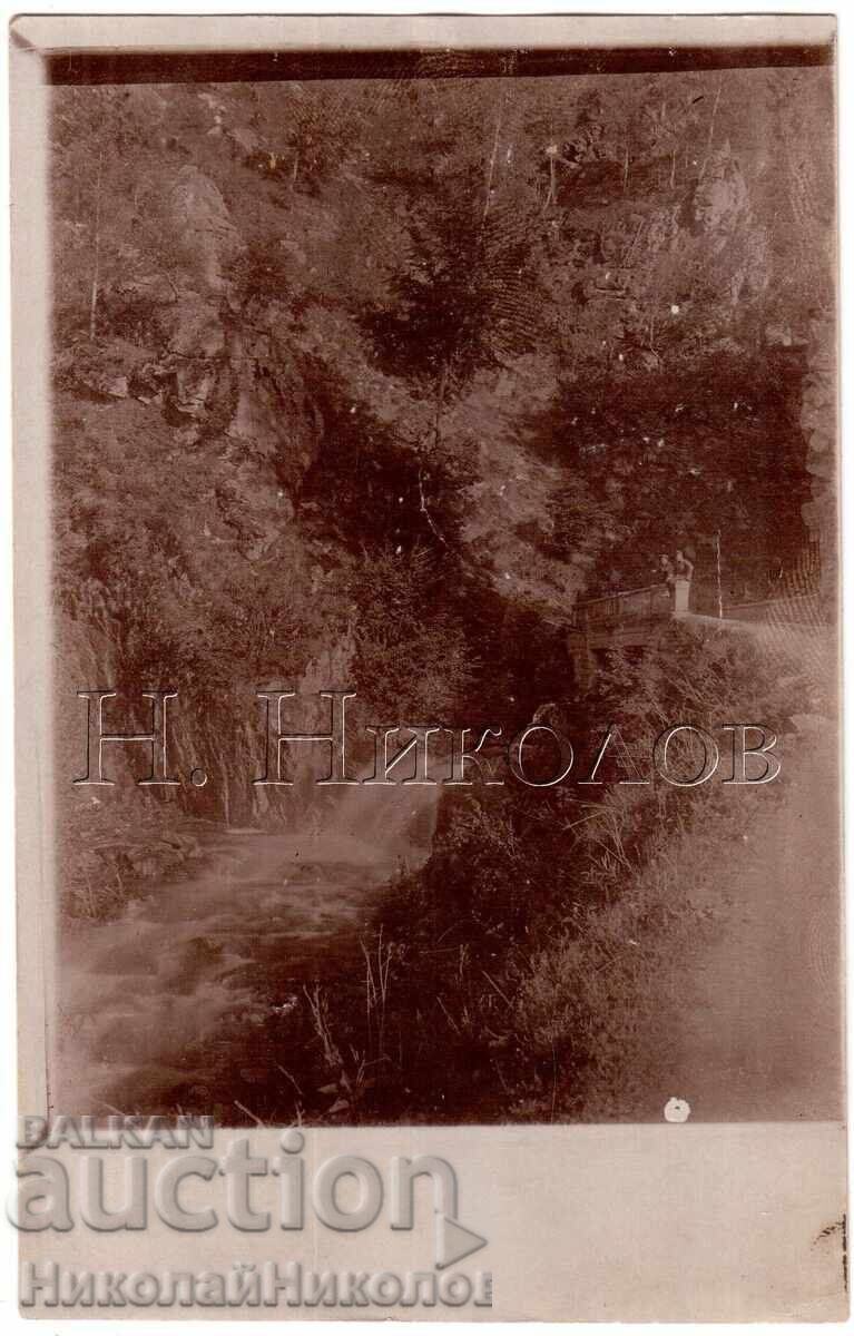 1925 СТАРА СНИМКА ЮНДОЛА ГЕШОВА ПЛАНИНА ВОДОПАД Д493 1925 СТАРА СНИМКА ЮНДОЛА ГЕШОВА ПЛАНИНА ВОДОПАД Д493