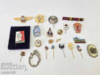 B.Z.C Lot of Old Badges