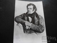 Franz SCHUBERT, Old postcard