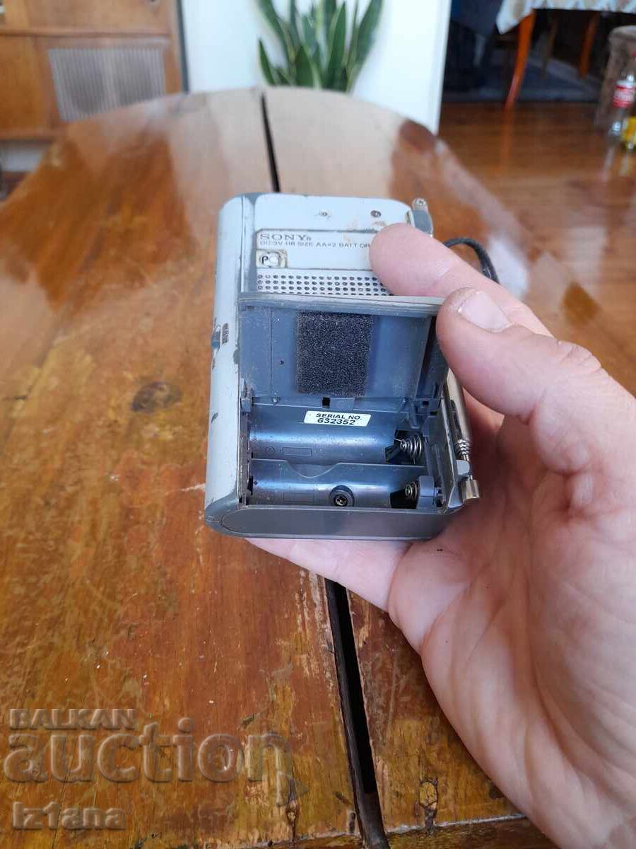 Old radio, SONY radio receiver - 6 Old radio, SONY radio receiver - 6