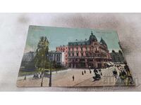 Carte poștală București Kaffee Kaiser-Palast 1918 C K