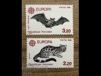 France - Stamps Europe - Nature Conservation (1986) MNH