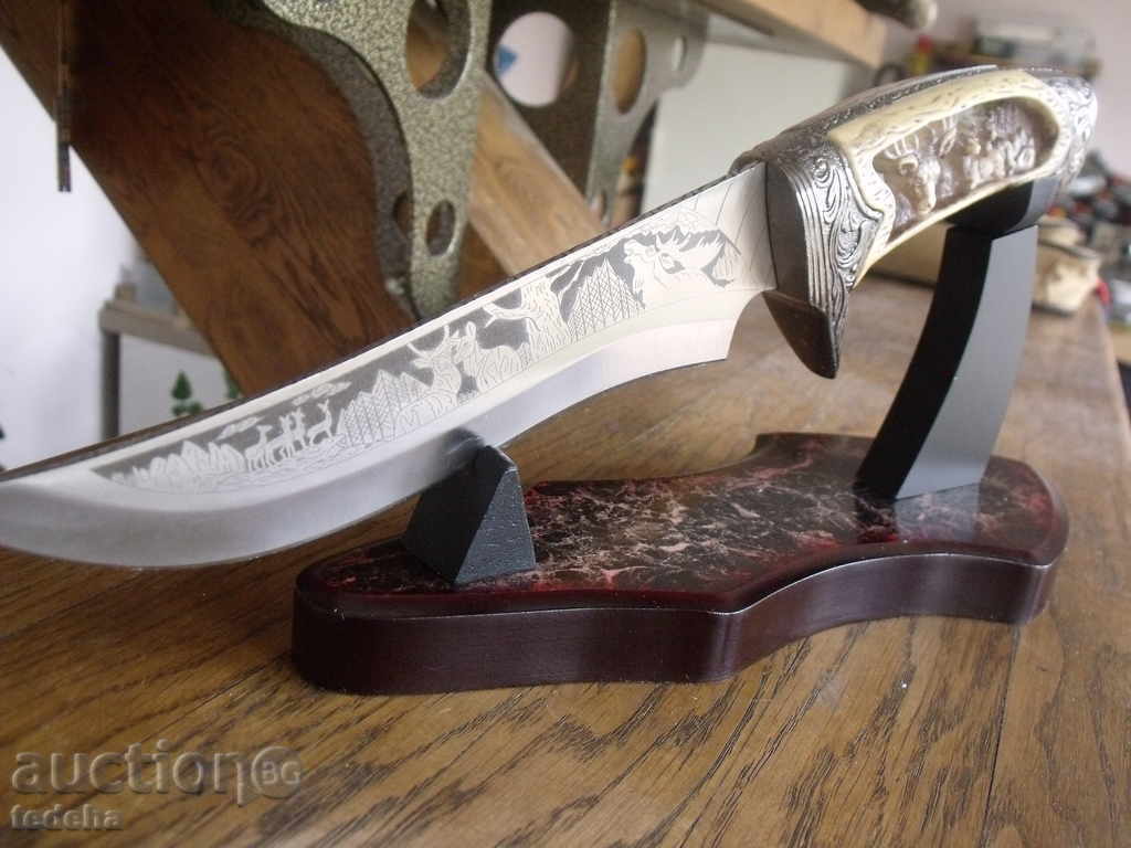 Δημοπρασία B.Z.C.!!! ΣΧΕΔΙΟ, ΣΦΑΓΗ - ΚΥΝΗΓΗΤΙΚΟ ΜΑΧΑΙΡΙ - ΕΛΑΦΙΑ -2-