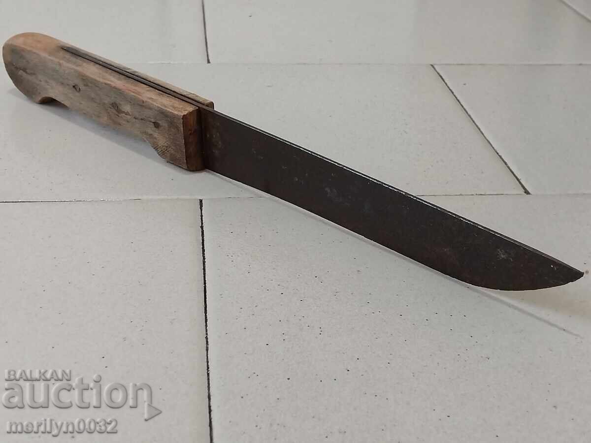Μια παλιά λεπίδα μαχαιριού κουζίνας με τη σφραγίδα SHIPKA - 5 Μια παλιά λεπίδα μαχαιριού κουζίνας με τη σφραγίδα SHIPKA - 5