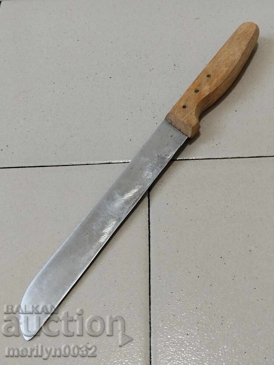 Auction  Old kitchen knife blade with hammer and sickle stamp