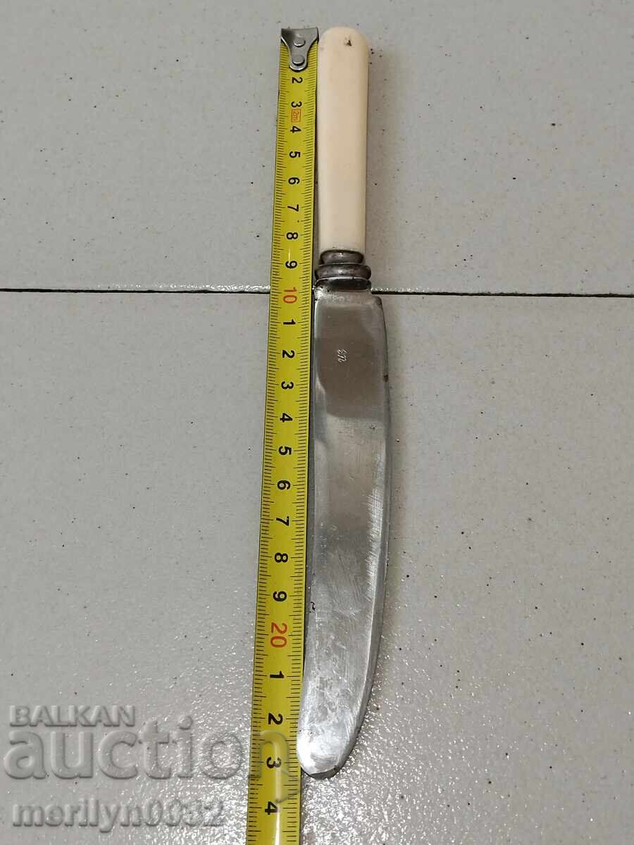 Auction  Old kitchen knife blade with stamp