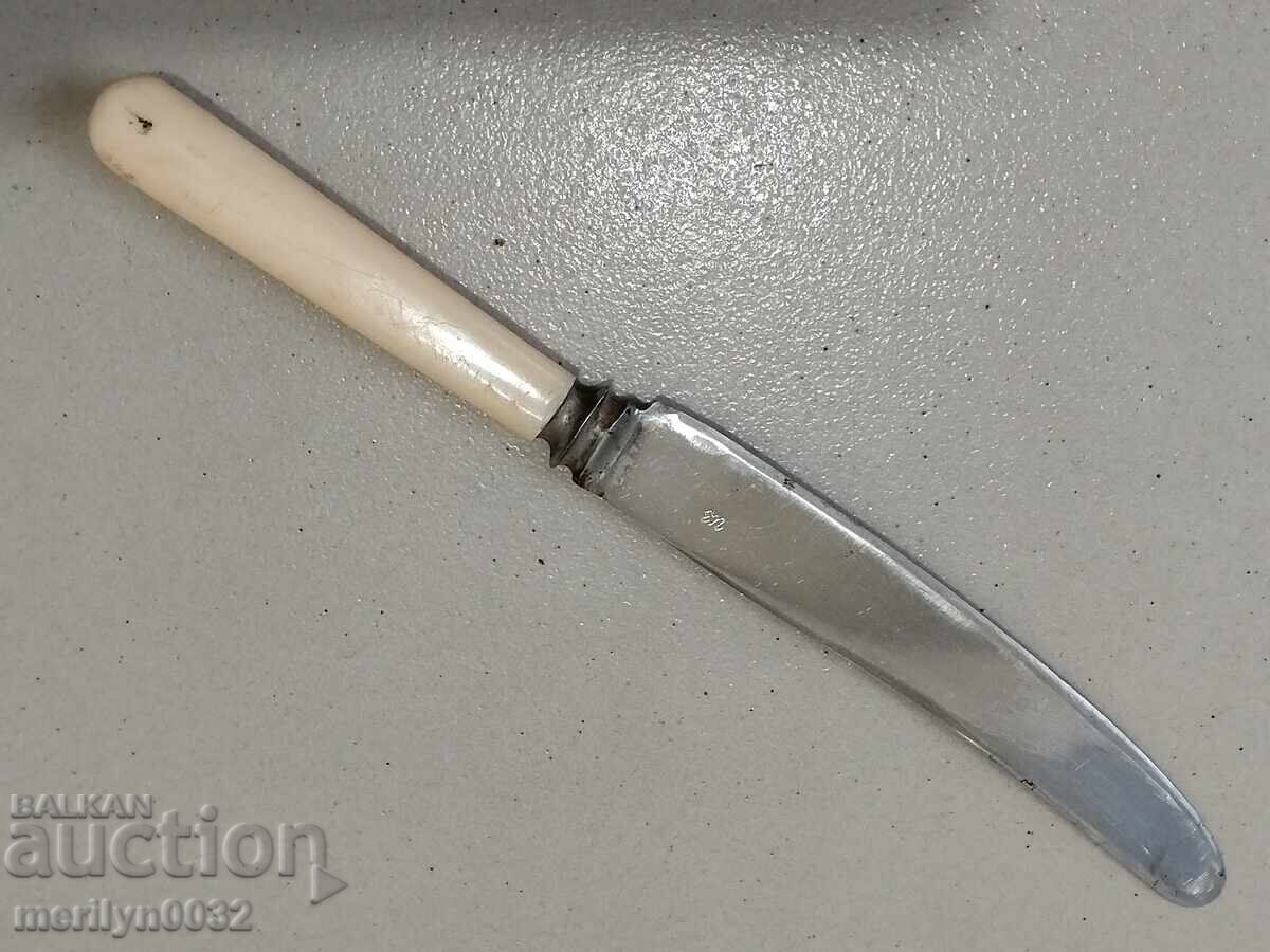 Old kitchen knife blade with stamp - 5