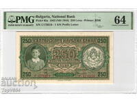 250 BGN 1943 PMG 64