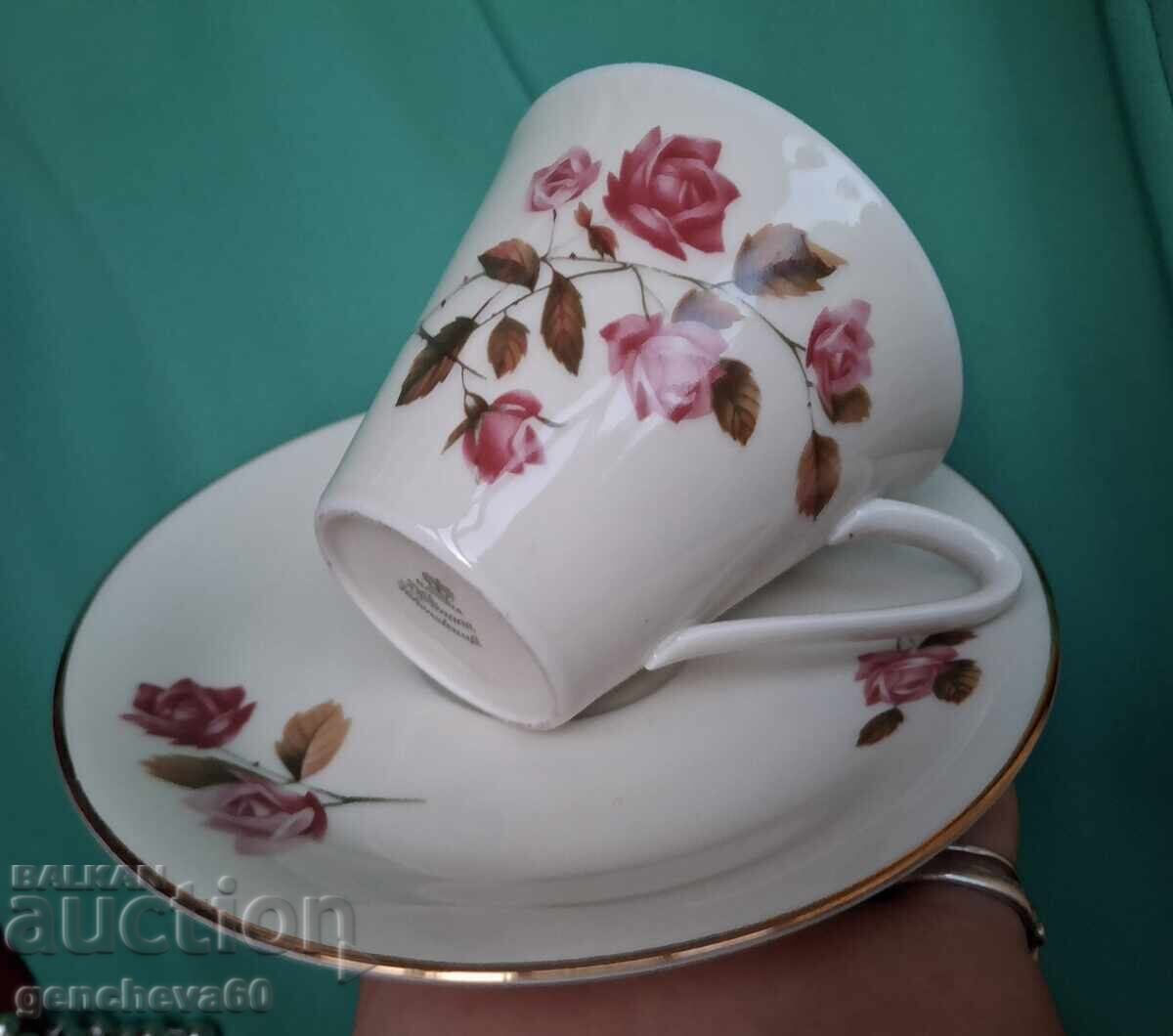 Auction Beautiful Rose Coffee Cup Auction Beautiful Rose Coffee Cup