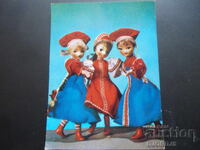 Russian souvenir, Old Russian card