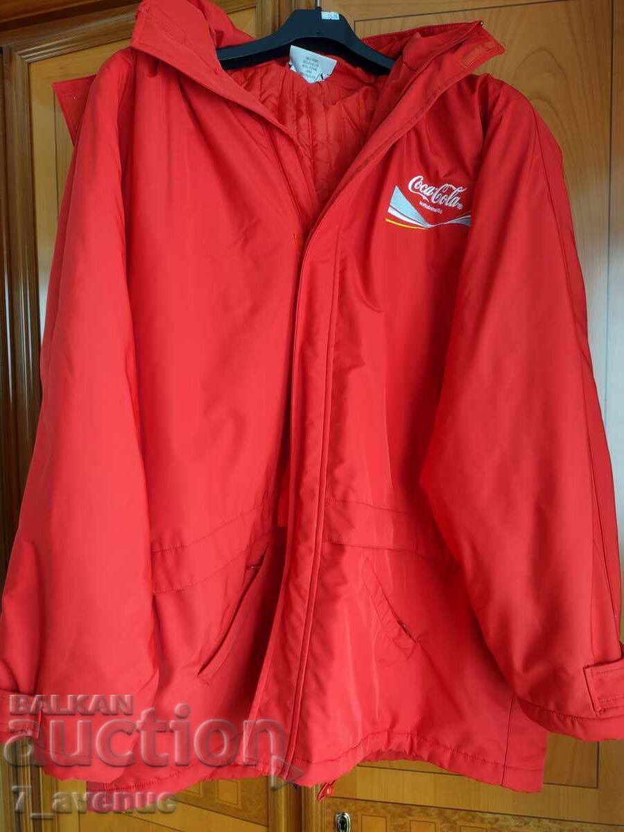 Coca-Cola collector's winter jacket, color - red, 14.2.25 - 7 Coca-Cola collector's winter jacket, color - red, 14.2.25 - 7
