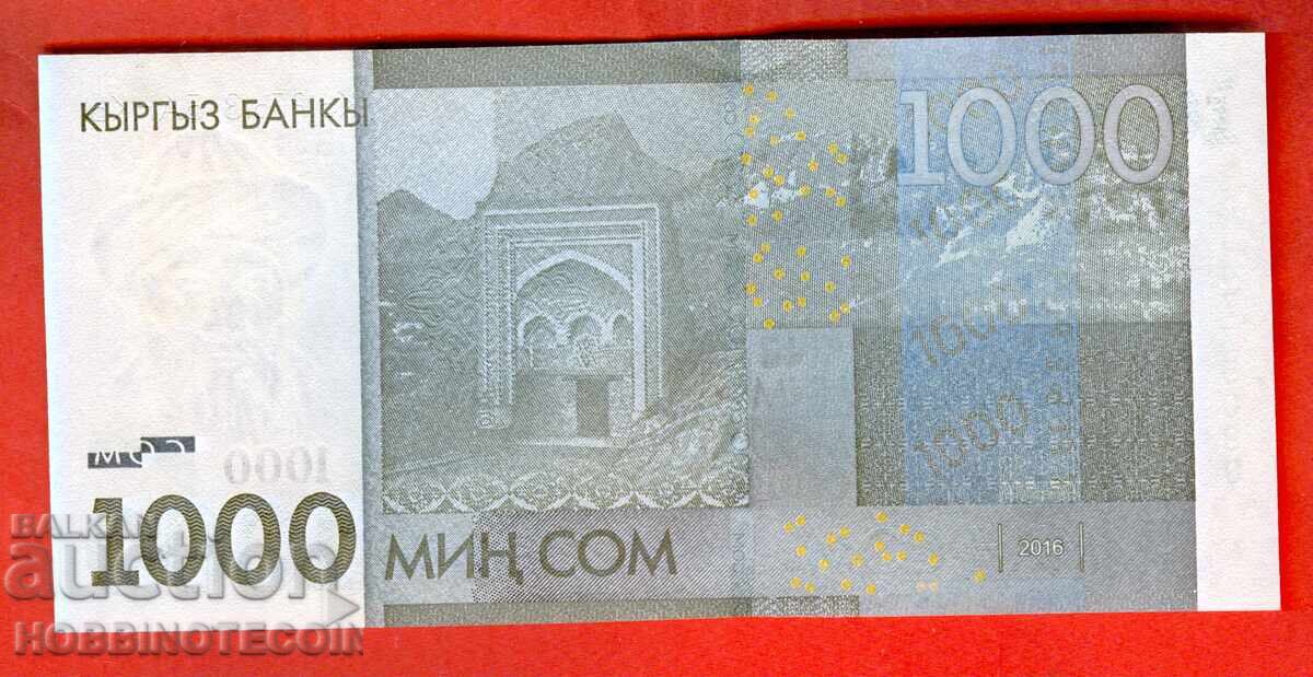 KYRGYZSTAN KYRGYZSTAN 1,000 - 1,000 Som issue 2016 NEW UNC with price 44.99 BGN | € 23.00 KYRGYZSTAN KYRGYZSTAN 1,000 - 1,000 Som issue 2016 NEW UNC with price 44.99 BGN | € 23.00