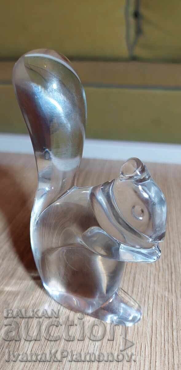 Glass figurine for collectors