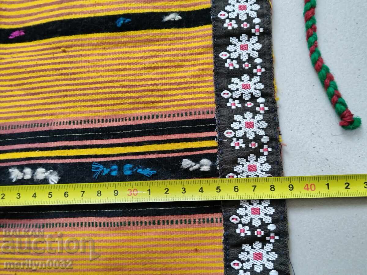 Delivery of Old apron tinsel embroidery, costume, cloth