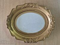 Oval Baroque gold frame for tapestry painting mirror 1