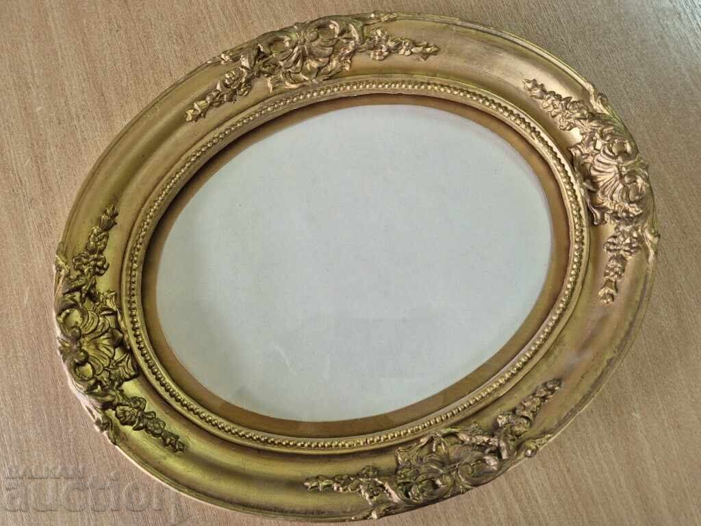 Auction Oval Baroque gold frame for tapestry painting mirror 2 Auction Oval Baroque gold frame for tapestry painting mirror 2