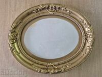 Oval Baroque gold frame for tapestry painting mirror 3