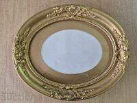 Oval Baroque gold frame for tapestry painting mirror 4