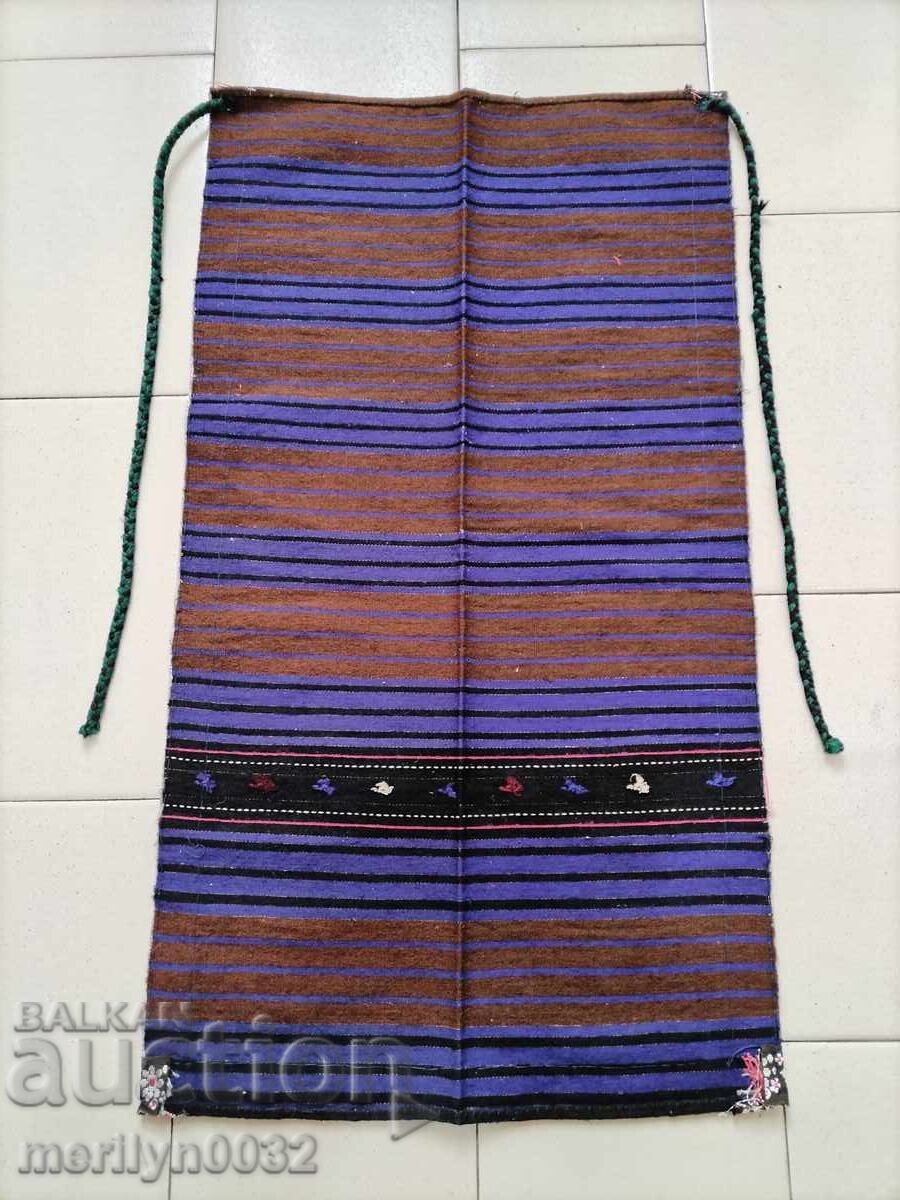 Auction Old apron tinsel embroidery, costume, cloth Auction Old apron tinsel embroidery, costume, cloth