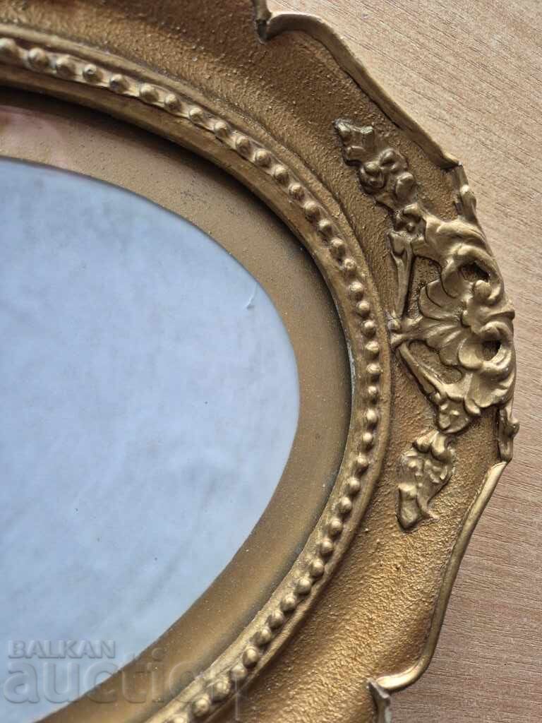 Baroque gold oval frame ellipse tapestry passepartout glass - 7 Baroque gold oval frame ellipse tapestry passepartout glass - 7