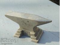 Old bronze jewelry anvil - small size