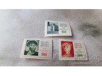 Postage stamps of the Republic of Bulgaria 700 years of Boyana painting 1259 - 1959