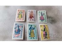 Postage stamps NRB National costumes