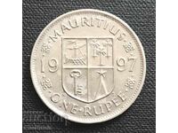 Mauritius. 1 rupee 1997.