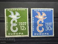 Saar/Saarland - Stamps Europe (1958) MNH