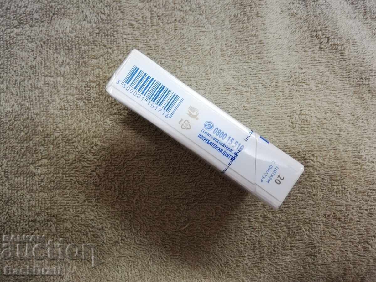 CIGARETTES "MM" BULGARTABAK FULL UNPRINTED BOX, BANDEROL - 6 CIGARETTES "MM" BULGARTABAK FULL UNPRINTED BOX, BANDEROL - 6