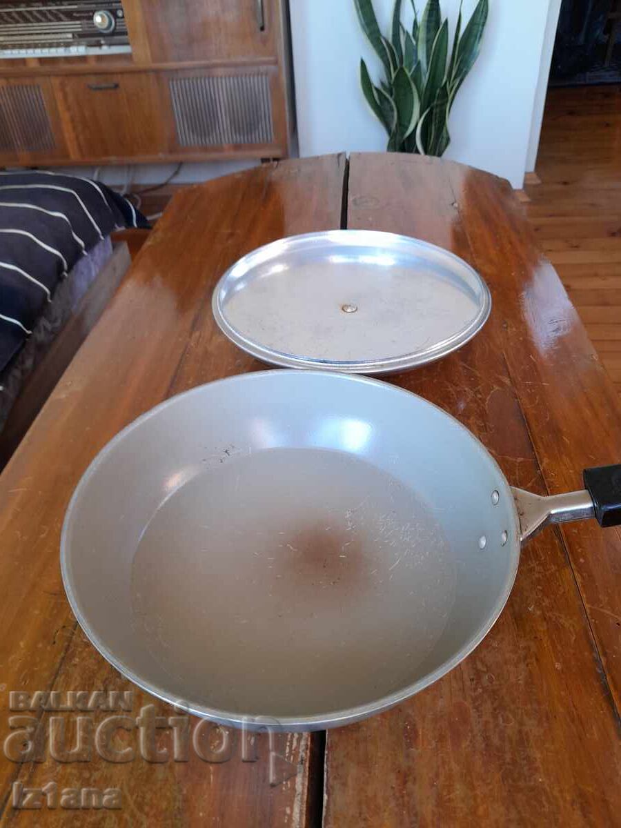 Old aluminum pan with price 43.00 BGN | € 21.99 Old aluminum pan with price 43.00 BGN | € 21.99
