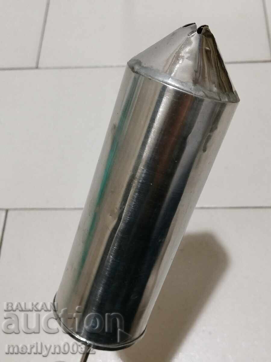 Auction Chrome nickel syringe for dough, cream, cream sweets cake Auction Chrome nickel syringe for dough, cream, cream sweets cake