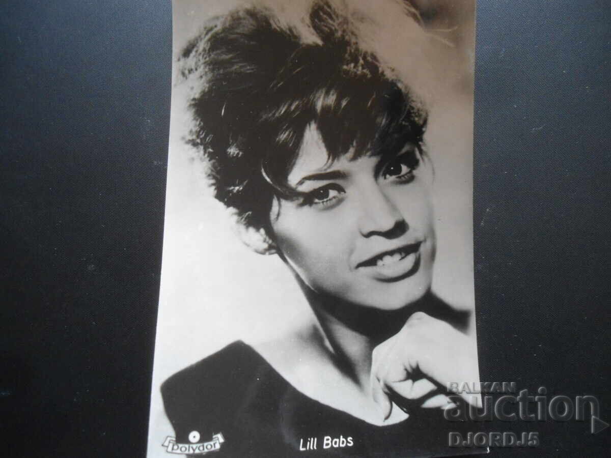 Lill Babs, Old Card Lill Babs, Old Card