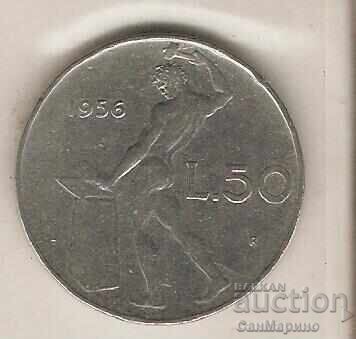 +Italia 50 lire 1956