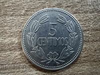 Venezuela - 5 centimos (1965)