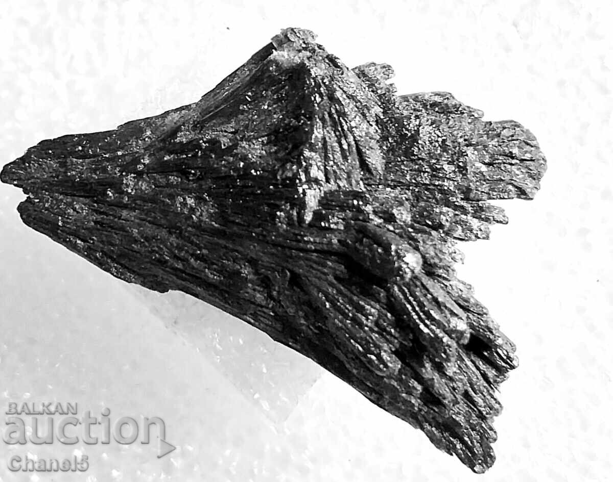 NATURAL BLACK TOURMALINE "INDIAN FEATHER" - 18.80 ct (766) with price 26.00 BGN | € 13.29 NATURAL BLACK TOURMALINE "INDIAN FEATHER" - 18.80 ct (766) with price 26.00 BGN | € 13.29