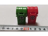 Coșuri de jucărie pentru colectarea separată a deșeurilor