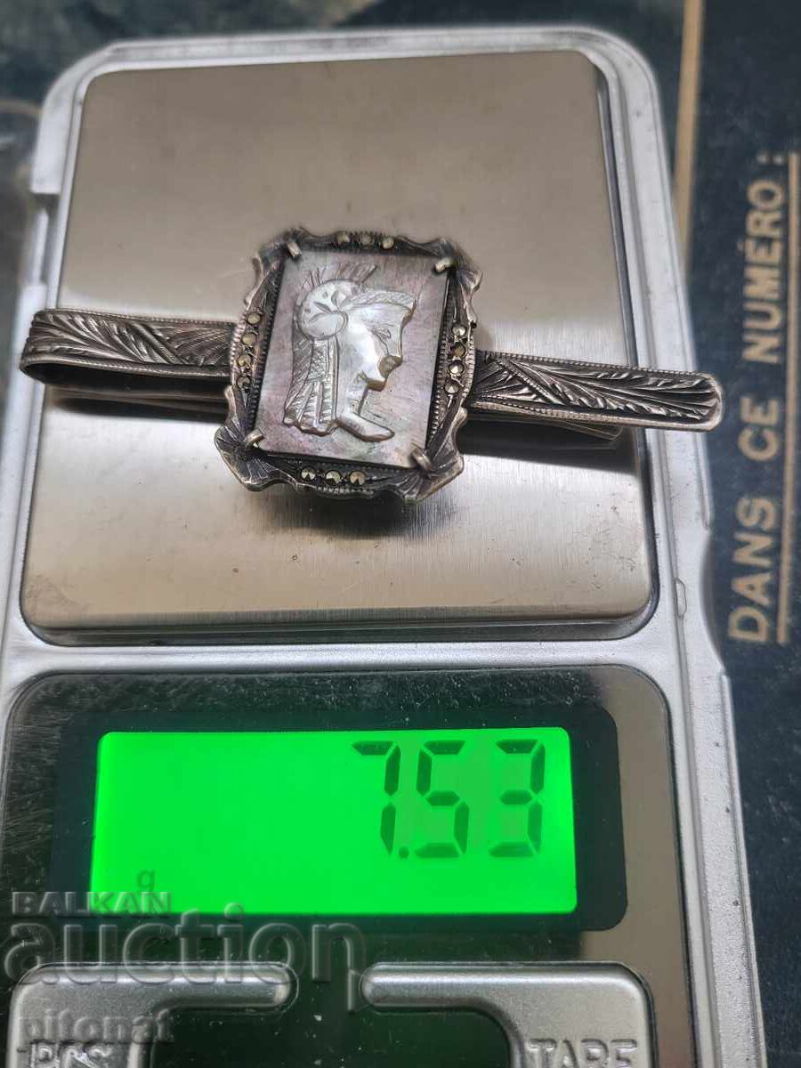 Antique silver tie pin - 5 Antique silver tie pin - 5