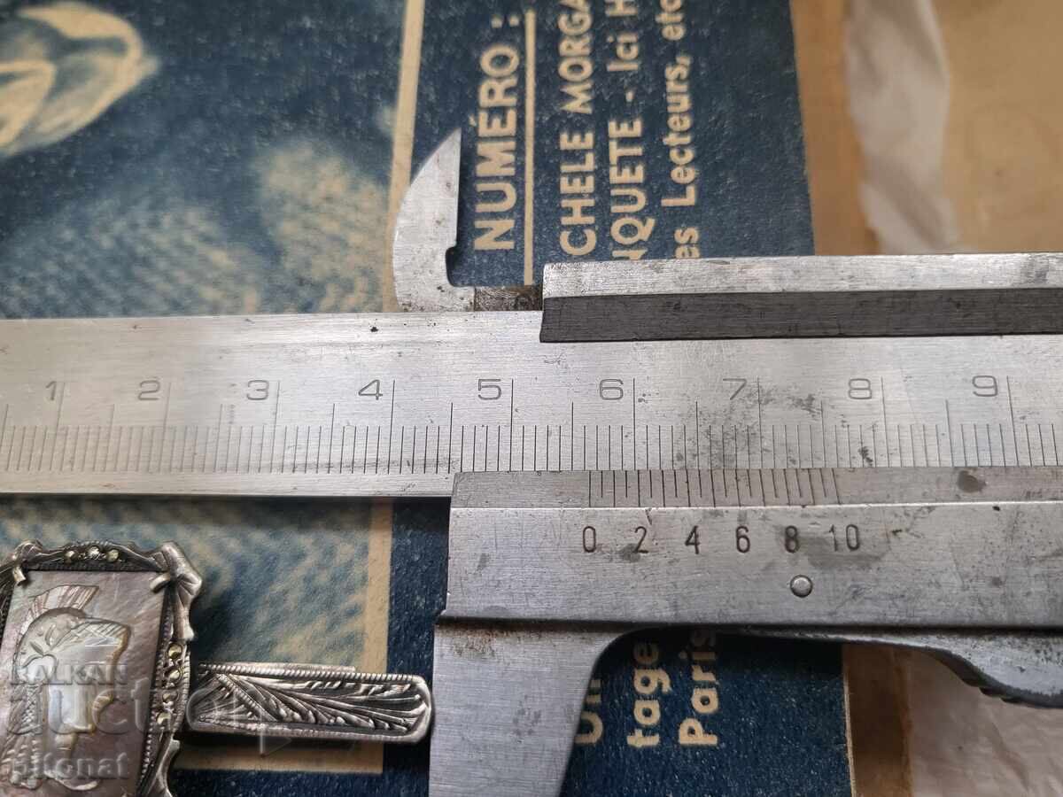 Antique silver tie pin - 6 Antique silver tie pin - 6