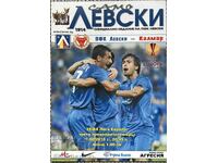 football program UEFA Europa League Levski Sofia- Kalmar