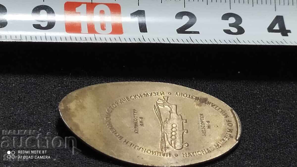 Auction  MI-8 Helicopter Plaque