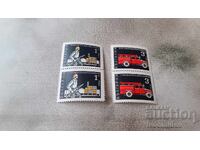 Postage stamps NRB Fire protection