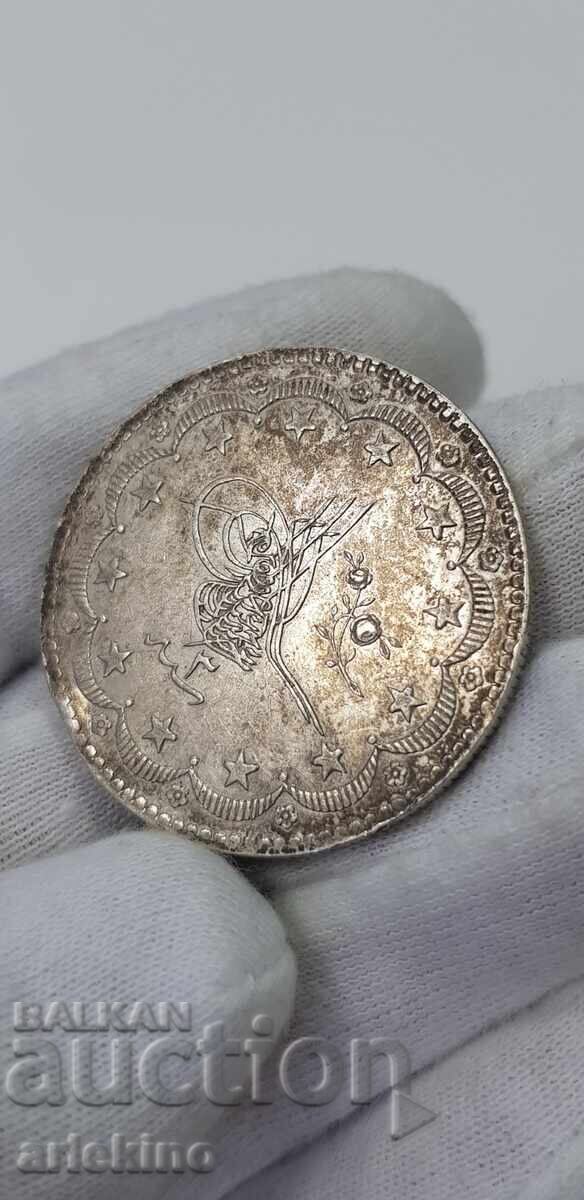 Delivery of Collectible Turkish-Ottoman coin 20 kurus - silver Delivery of Collectible Turkish-Ottoman coin 20 kurus - silver