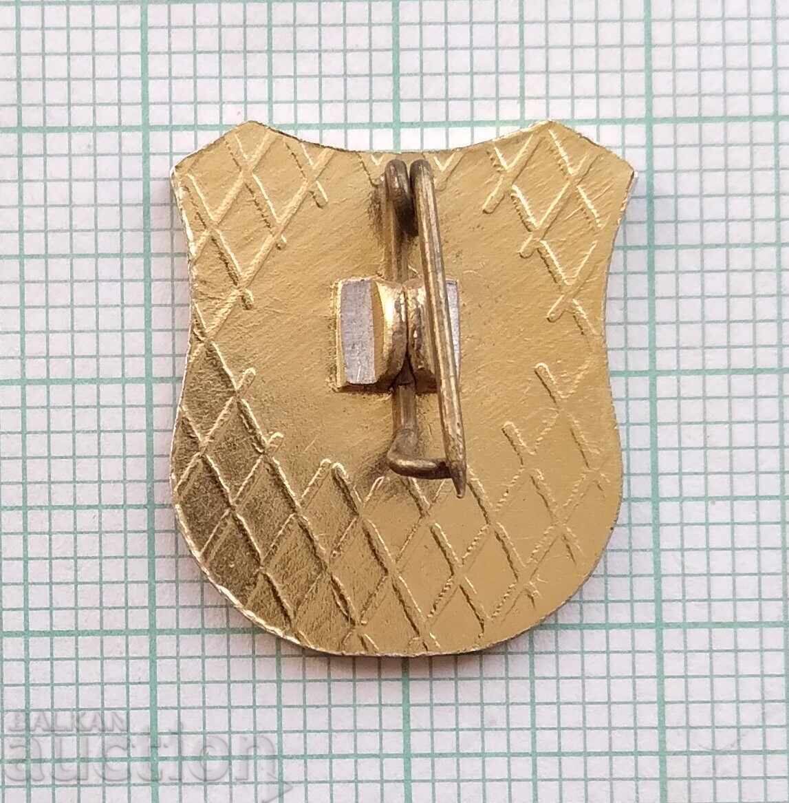 Auction  18255 Badge - coat of arms of the town of Peshtera