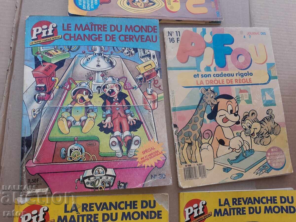 Pif Magazine, Pif, magazines - 4 issues with price 16.00 BGN | € 8.18